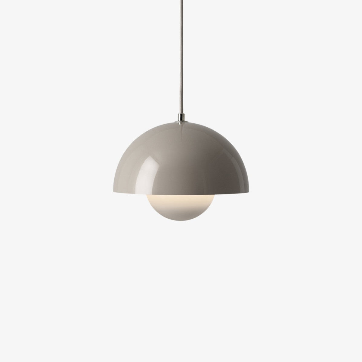Flowerpot VP1 farge Grey Beige