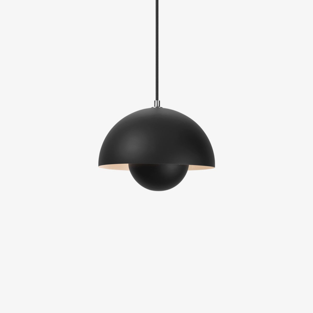 Flowerpot VP1 farge Matt Black
