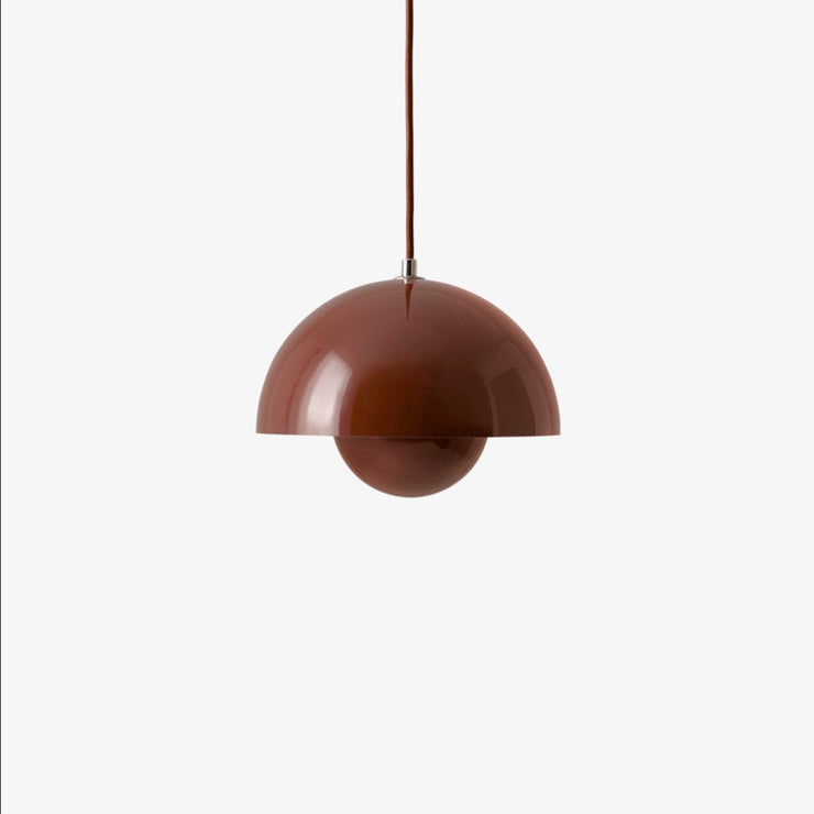 Flowerpot VP1 farge Red Brown