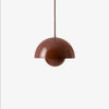 Flowerpot VP1 farge Red Brown