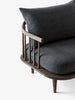 Fly SC2 sofa 2-seter, Smoked Oiled Oak. Tekstil: Hot Madison 093