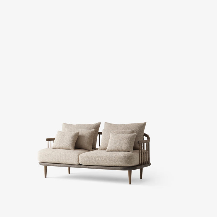 Fly SC2 sofa 2-seter, Smoked Oiled Oak. Tekstil: Karakorum 003