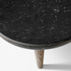 Smoked oiled oak med svart marquina