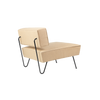 GT Lounge Chair kan leveres i ulike tekstiler