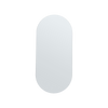 Det er mulig å henge speilet både vertikalt og horisontalt. Speilet kommer i to størrelser og kan brukes i våtrom.