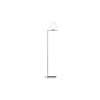 Den vakre gulvlampen IC F1, i messing fra Flos, er en klassisk lampe med en moderne form.