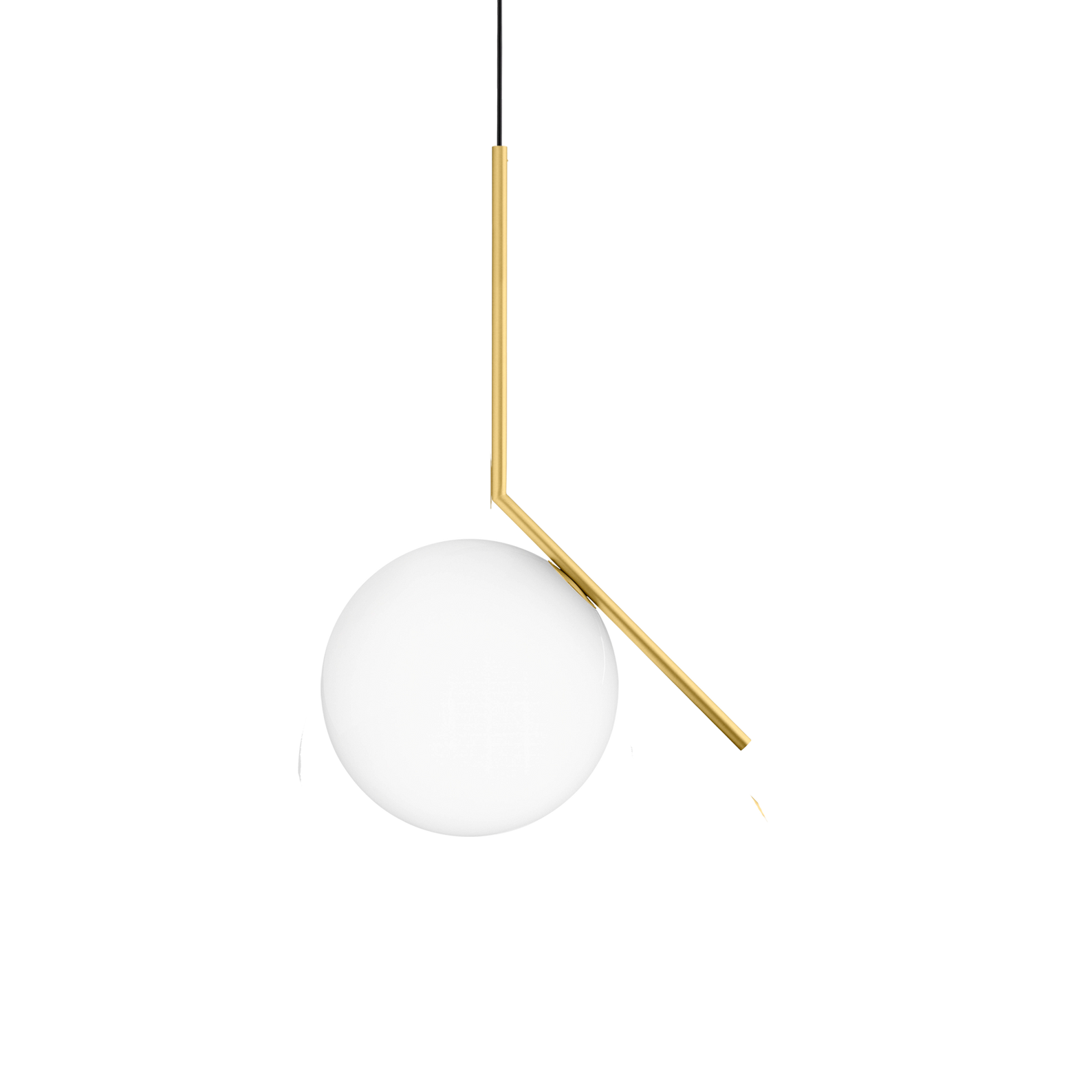Takpendel IC S1 messing, fra Flos er designet av Michael Anastassiades.