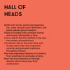 Kunstnerens egne ord om verket Hall of Heads