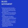 Kunstnerens egne ord om verket Blues Movement