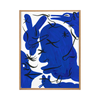 Spesialutgave av The Blues Movement av Jaime Hayon - ramme i vokset eik