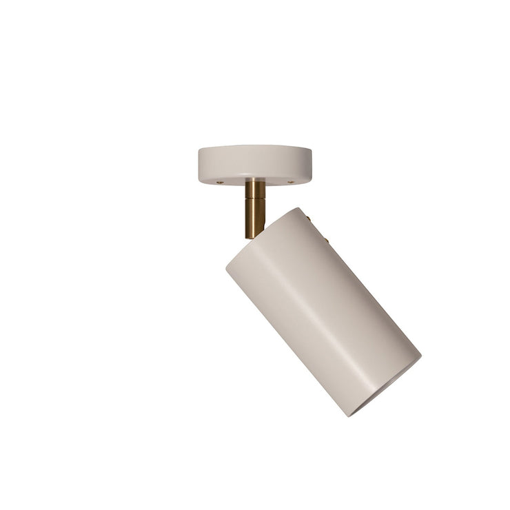 Joey Spot Large H22 cm med kopp, farge hvit og messing (white/brass)
