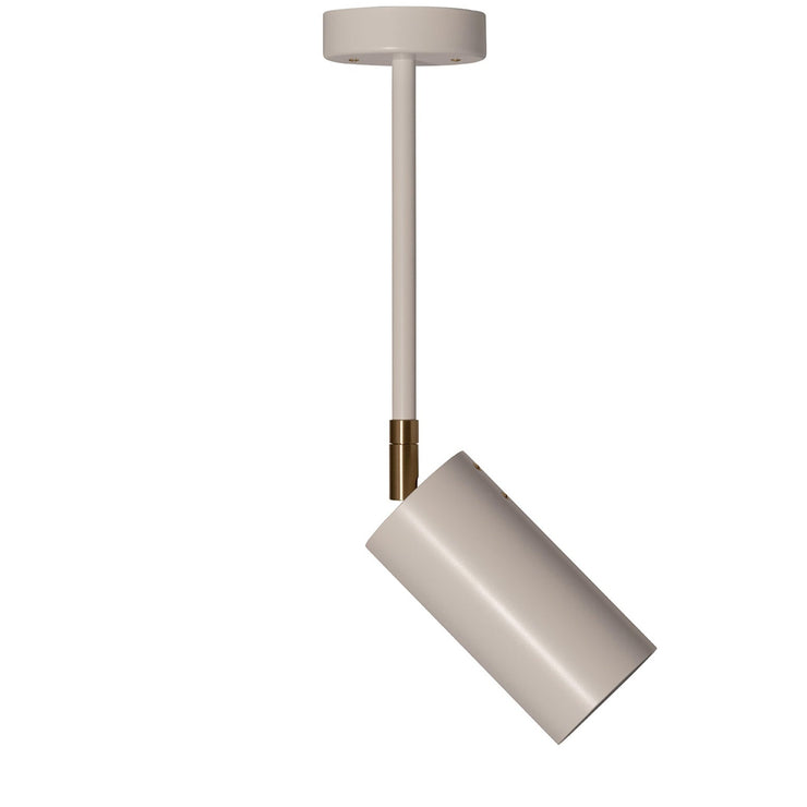 Joey Spot Large H41 cm med kopp, farge hvit og messing (white/brass)