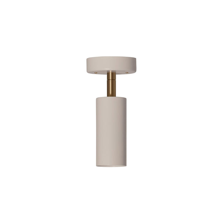 Joey Spot Small H19 cm med kopp, farge hvit og messing (white/brass)
