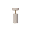 Joey Spot Small H19 cm med kopp, farge hvit og messing (white/brass)