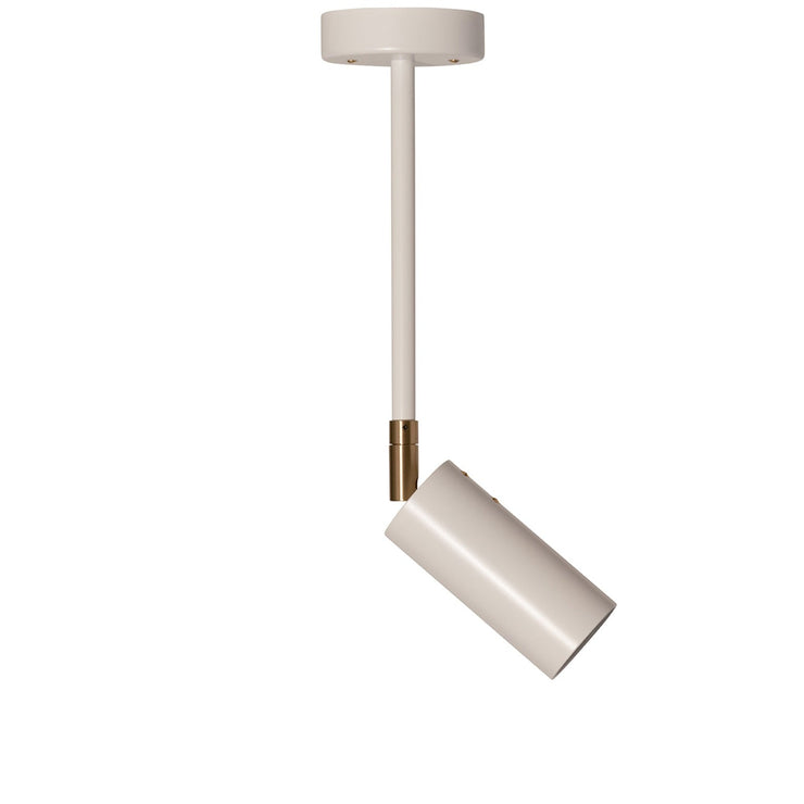 Joey Spot Small H38 cm med kopp, farge hvit og messing (white/brass)