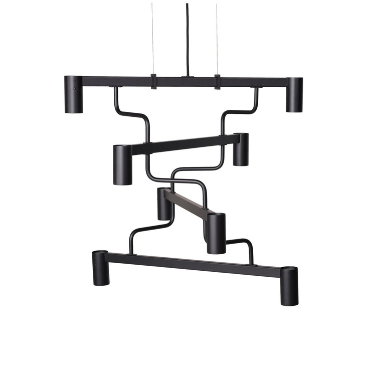 Taklampe Kennedy Chandelier svart