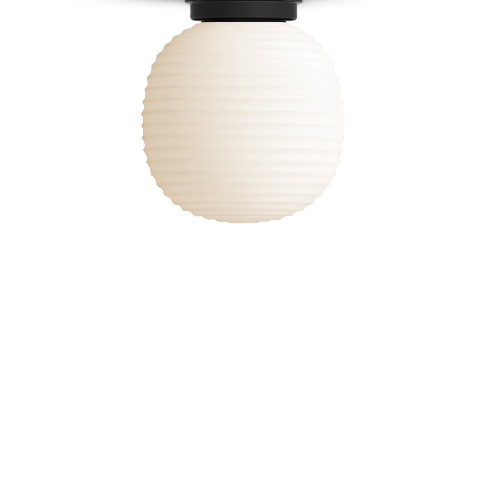 Inspirert av klassiske rispapirlamper, har den norske designduoen Andersen &amp; Voll med lampeserien Lantern laget en nytolkning i frostet glass. Lampene, som kommer fra New Works, er delikate og vakre, og har en egen evne til å fri til de fleste rom. Lyset som skinner gjennom de rillede kuplene er mykt og behagelig.
