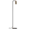 Gulvlampe Lektor Floor, Svart og messing