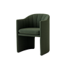 Spisestol Loafer Dining Chair SC24 fra &tradition i tekstilet Vidar, i grønn farge