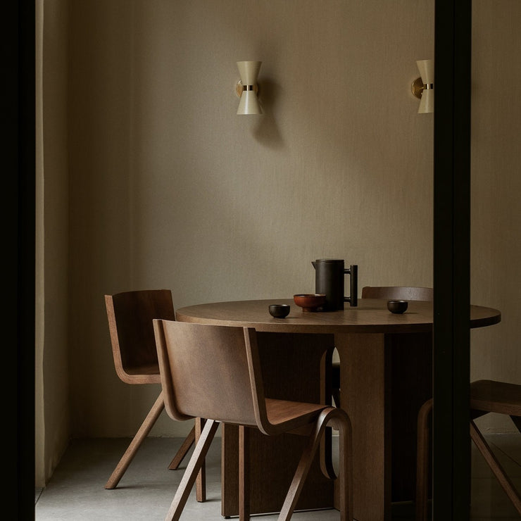Vegglamper kan brukes i de fleste rom! For ekstra god atmosfære rundt spiseplassen kan det være en idé å bruke én eller flere ved siden av hverandre.