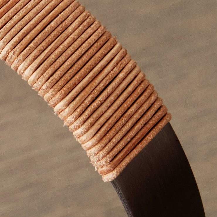 Fine detaljer: Skinn på håndtaket