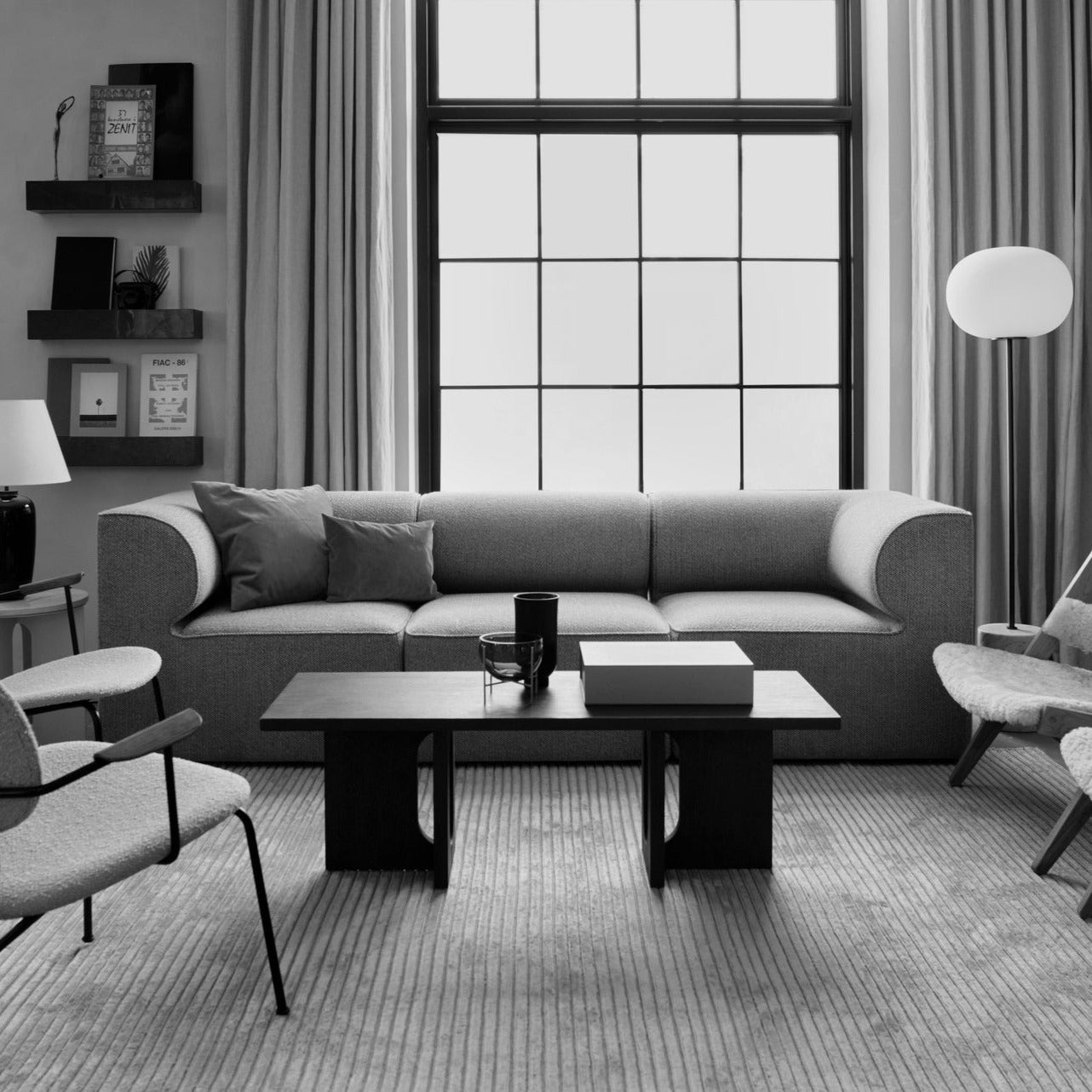 Androgyne Lounge Table, designet av norske Danielle Siggerud.