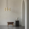 Collector Chandelier finnes også i en mindre variant med tre skjermer. 