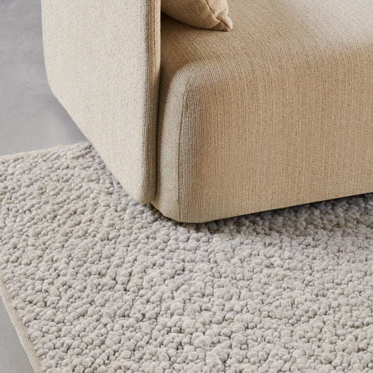 Teppe Gravel Rug Grey