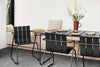 Utemøbler: Spisebord og spisestoler, Ocean fra Mater, svart