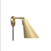 Vegglampe Miller Wall fra Rubn, farge light sand med messingbase
