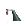 Vegglampe Miller Wall fra Rubn, base i stål med skjerm i skifergrå (slate grey)