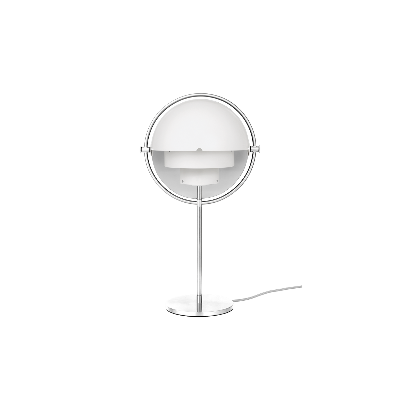 Bordlampen Multi-Lite lampen fra Gubi omfavner 70-tallet og den gylne æra innen dansk design.
