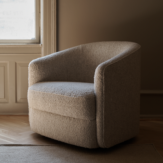 Covent utstråler varme med en myk organisk form