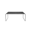 Utemøbel: Spisebord Ocean fra Mater, svart