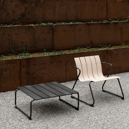 Loungesett Ocean 1 bord + 2 stoler sand