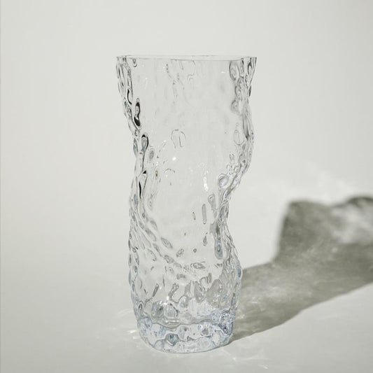 Vase Ostrea Rock klart glass