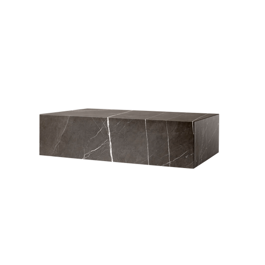 Det lekre stuebordet Plinth Low I Brown Kendzo Marble