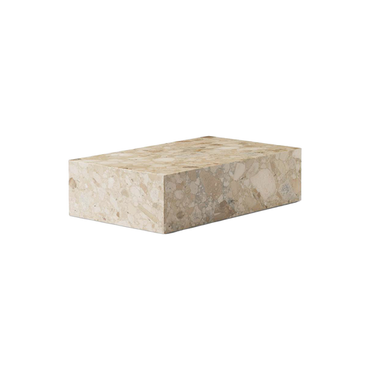 Sofabord Plinth Low sand Kunis Breccia