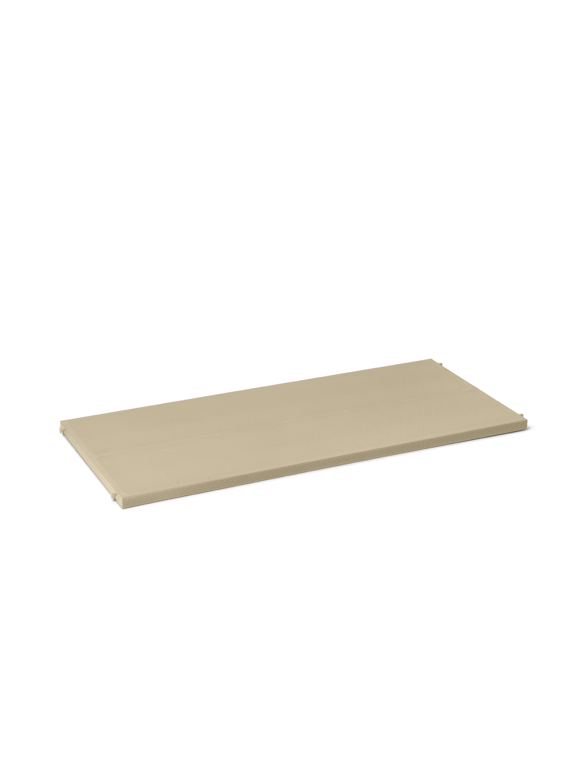 Perforated shelf cashmere