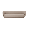 Sofa Rico 4 seter Bouclé i fargen Sand