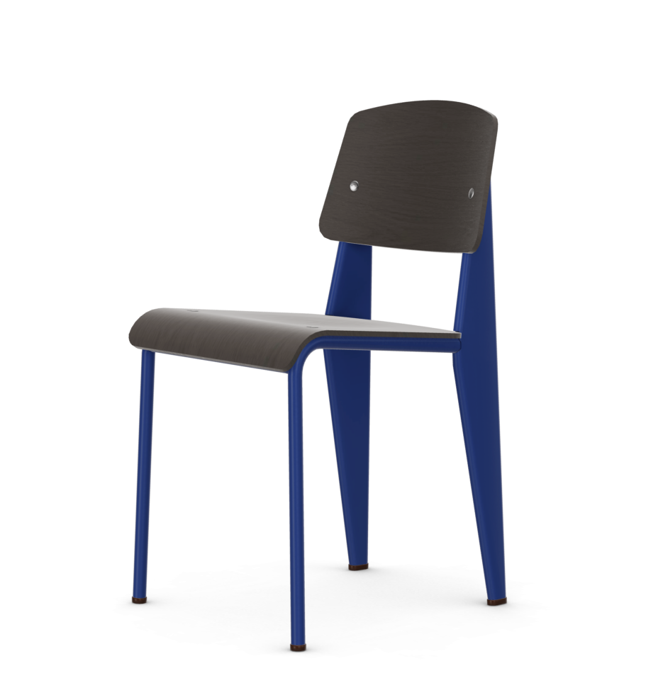 Bleu Marcoule / mørk eik (rendering)