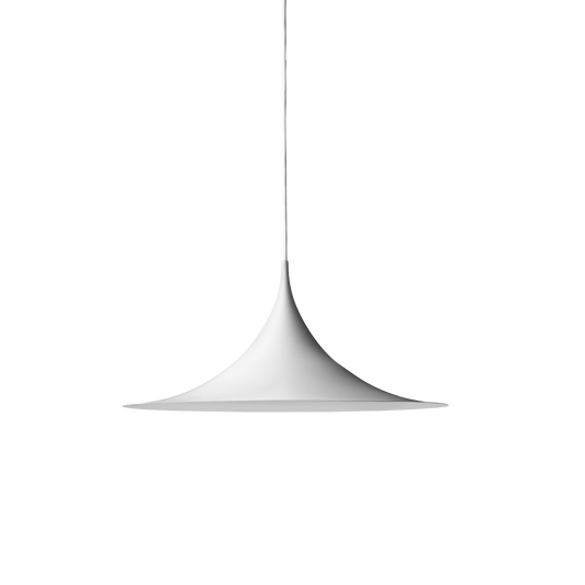 Designsamarbeid kan være en god idé, og det er taklampen Semi Pendant fra Gubi et godt eksempel på. Den ble designet av Claus Bonderup og Torsten Thorup i 1968.