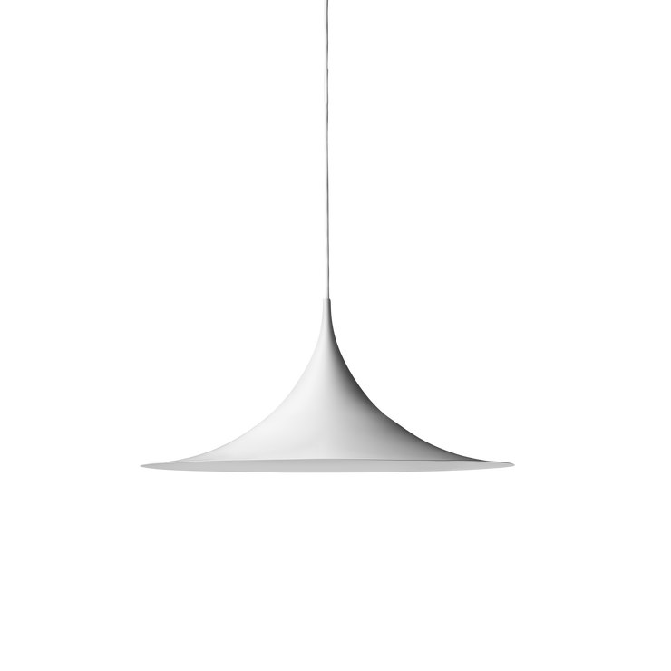 Designsamarbeid kan være en god idé, og det er taklampen Semi Pendant fra Gubi et godt eksempel på. Den ble designet av Claus Bonderup og Torsten Thorup i 1968.