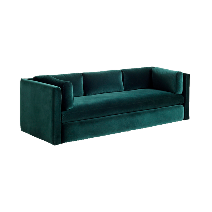 Sofa Hackney 3-seter i fargen dark green