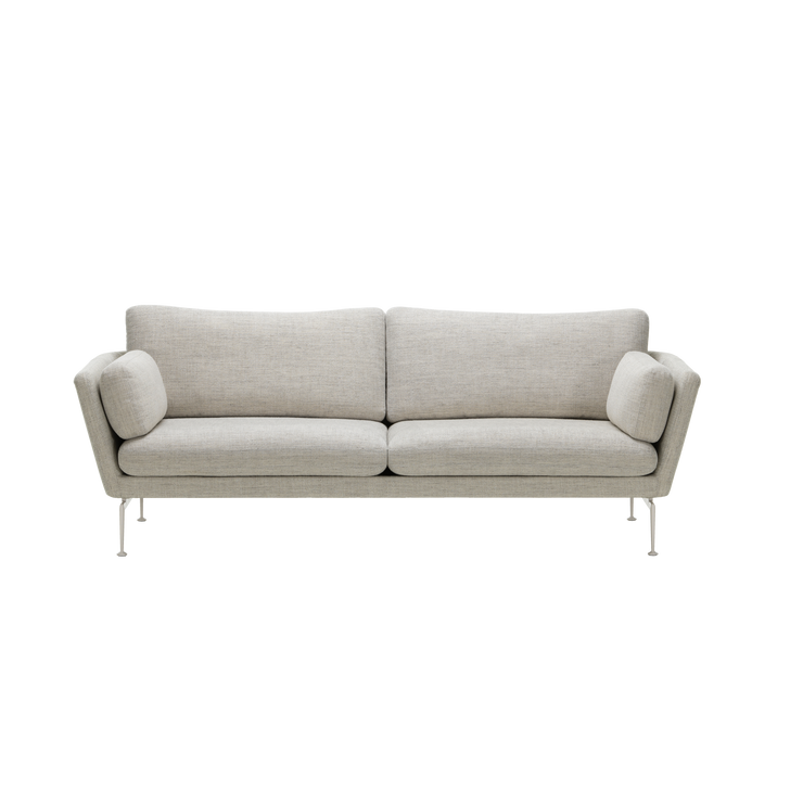 en klassiske sofaen Suita fra Vitra, ble designet av italienske Antonio Citterio. Den har en elegant og moderne estetikk, og er laget av teknologiske komponenter som sørger for at den er like fin for alltid