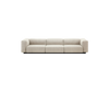 Den myke modulsofaen Soft Modular Sofa fra Vitra, ble designet av Jasper Morrison 2016. Designeren designet sofaen med tanke på at det skulle bli en oppdatert tolkning av en moderne klassiker, og følger hans designstrategi; «Super Normale».