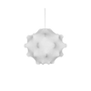 Takpendel Taraxacum P1 fra Flos, gir et skulpturelt og spennende uttrykk - og ikke minst et vakkert lys.
