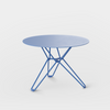 Tio Side Table fra Massproductions i fargen Overseas Blue.