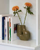 Leken og formfull vase med deilig grønn farge!