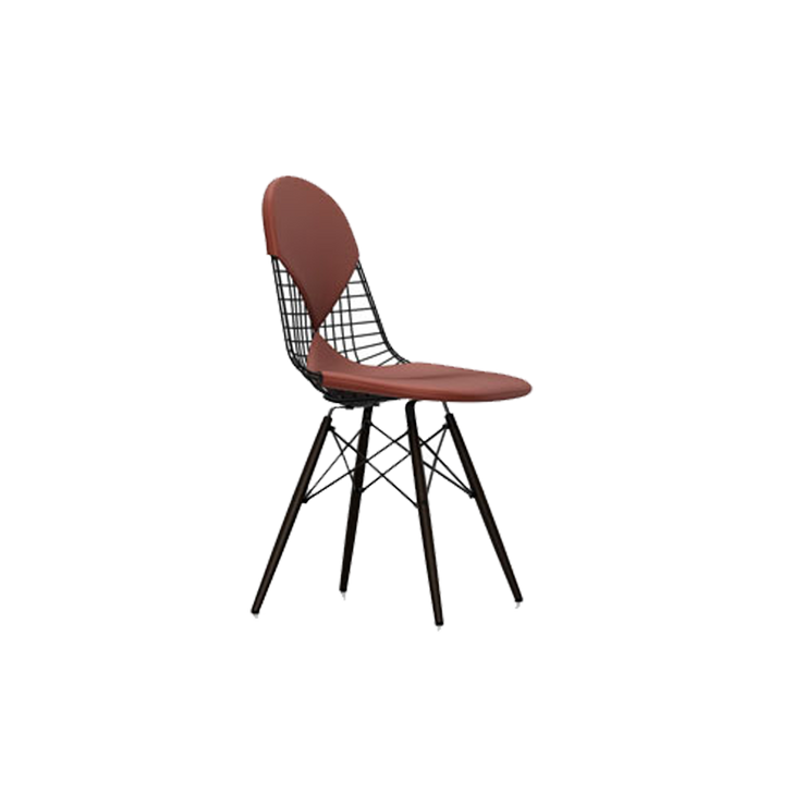 Stolen Wire Chair DKR med Leather Premium i fargen Brandy.